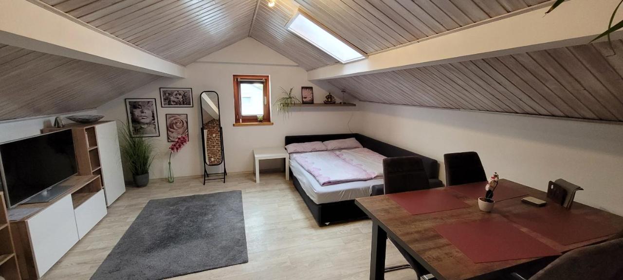 Kleine Gemuetliche Mansardenwohnung Im Suedosten Muenchens Assling Экстерьер фото