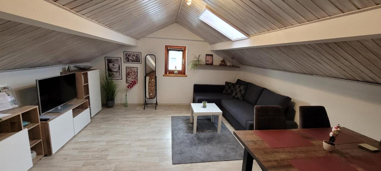 Kleine Gemuetliche Mansardenwohnung Im Suedosten Muenchens Assling Экстерьер фото